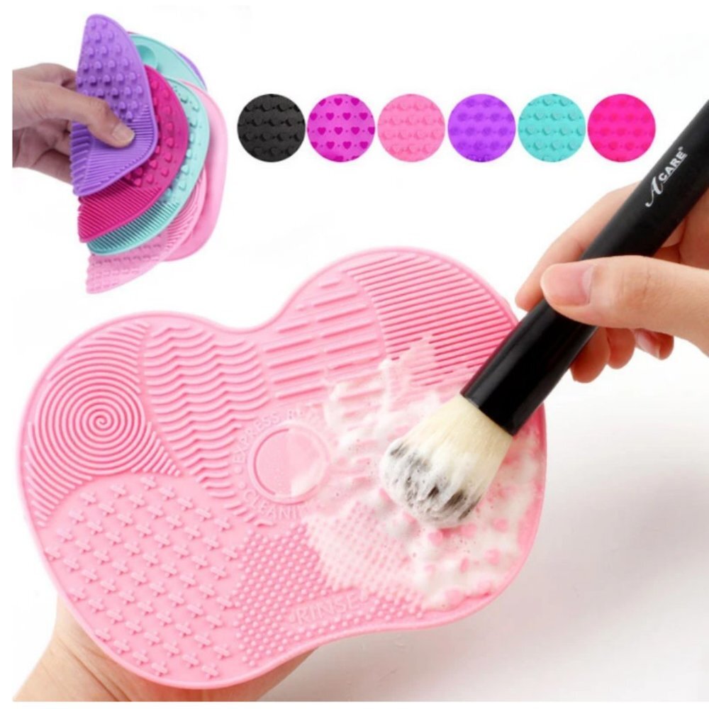 Scrubbing Pad Cosmetic Brush Cleaning Pad